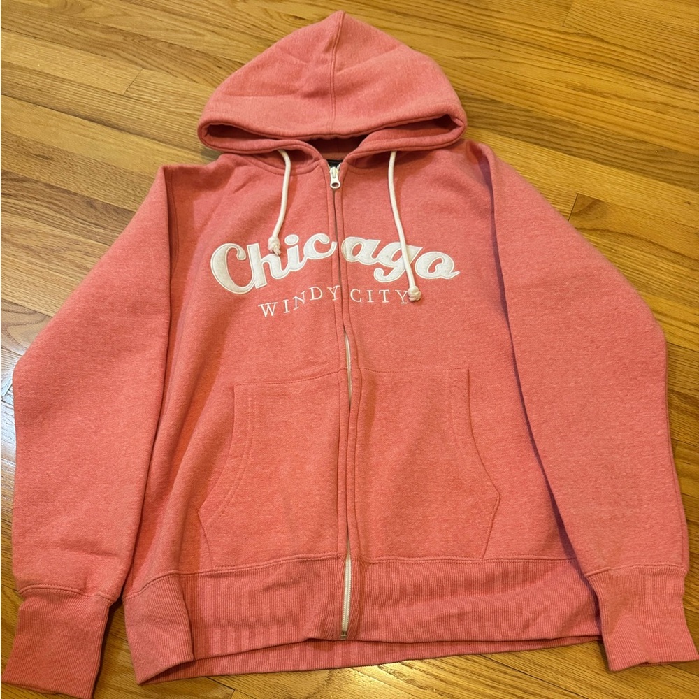 Chicago Coral Hoodie